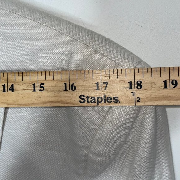 Vineyard Vines Mens Linen Blend Blazer Sport Coat Jacket 2 Button Size 40L - Picture 14 of 15